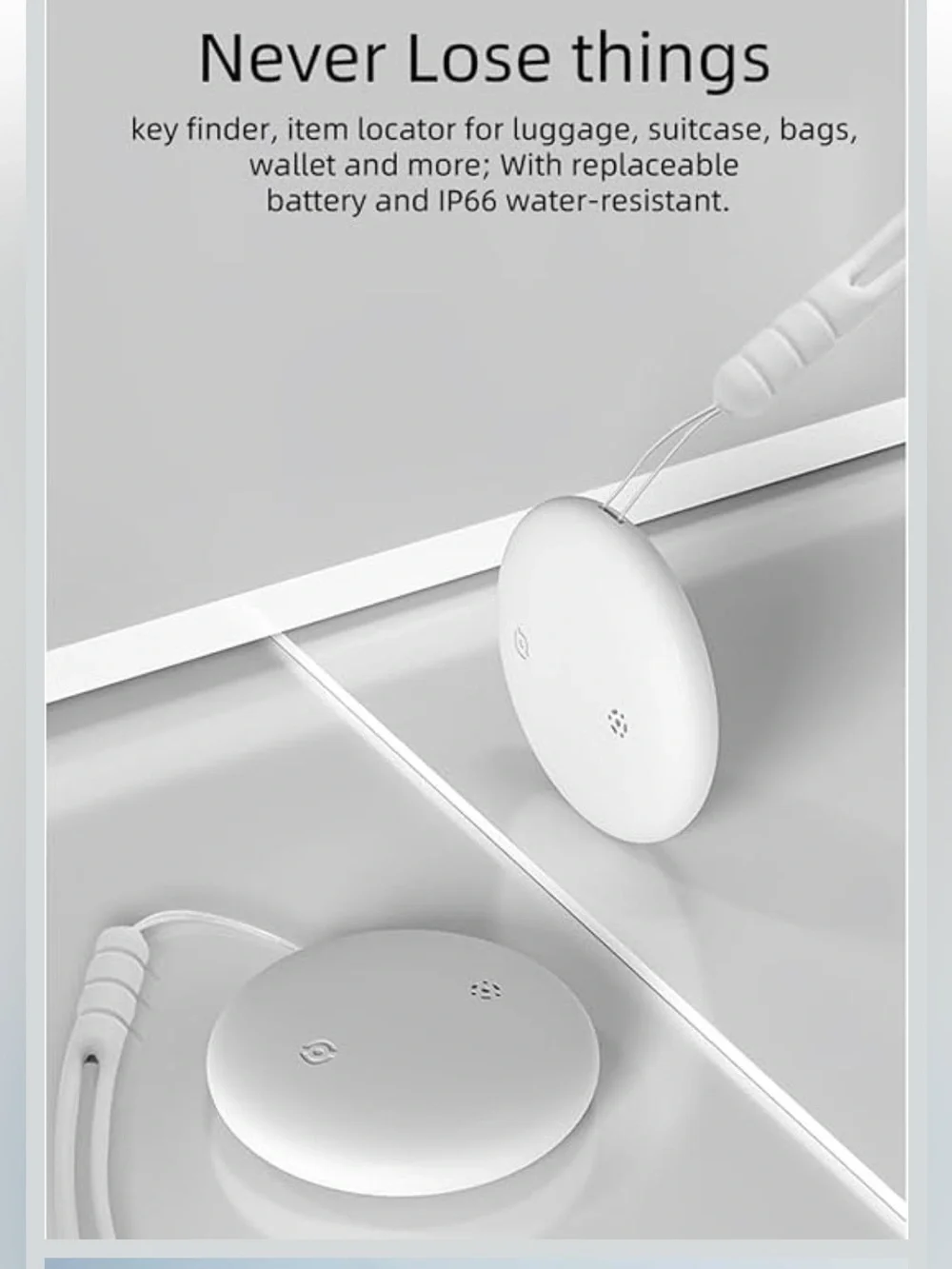 Ultra Thin Lightweight Tracker, Versatile Anti Lost Locator
